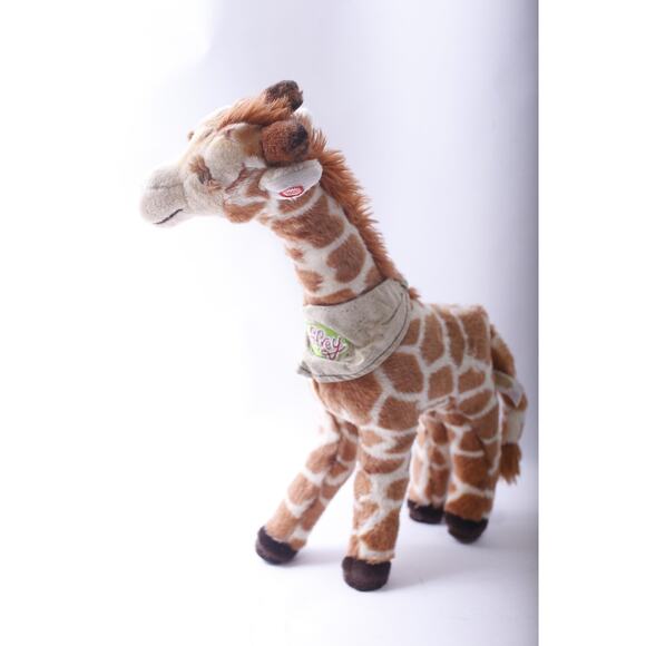 Geoffrey, Plush Giraffe, Toys "R" Us, 17", Talking, Realistic, Poseable Legs - Picture 2 of 4
